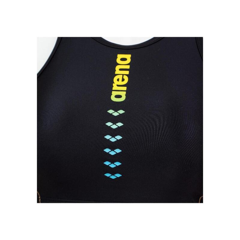 MOTION X ECO 女士泳衣 入膊BRA TOP 兩件套裝 - 黑色