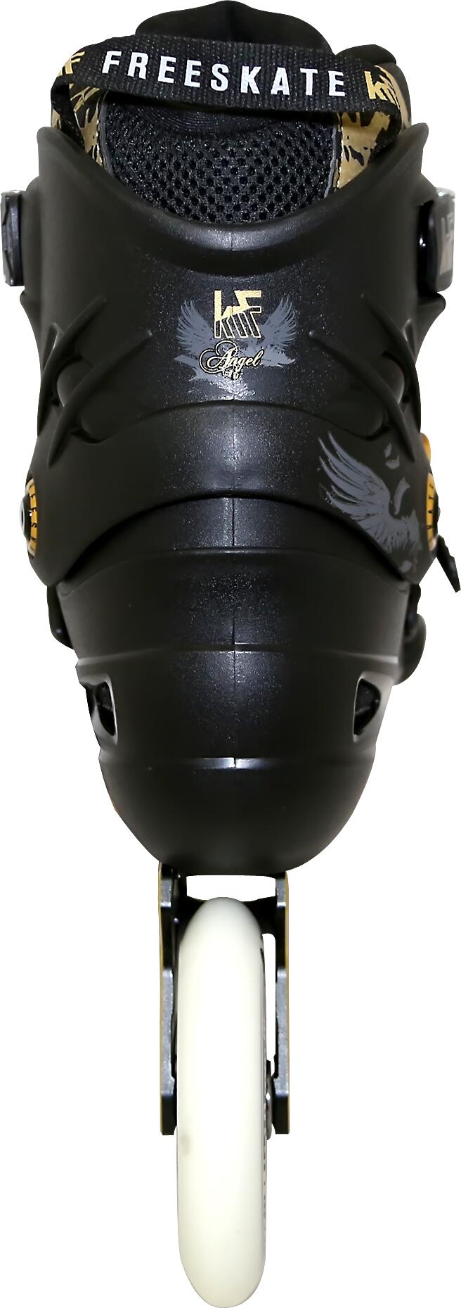 Patin 3 Ruedas de 110 cm Freeskate Krf Angel Negro-Oro 3/3