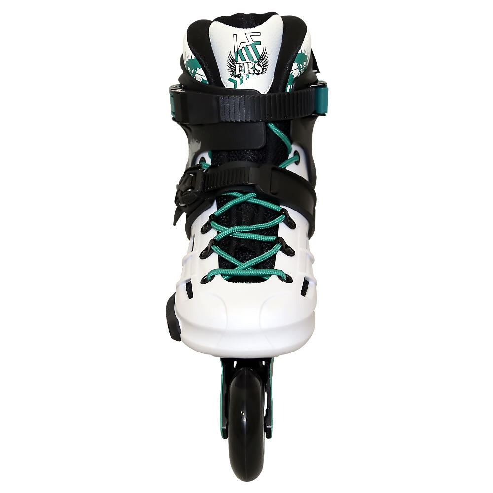 Patin 4 Ruedas de 80 cm Freeskate Krf Angel Blanco-Verde 2/3