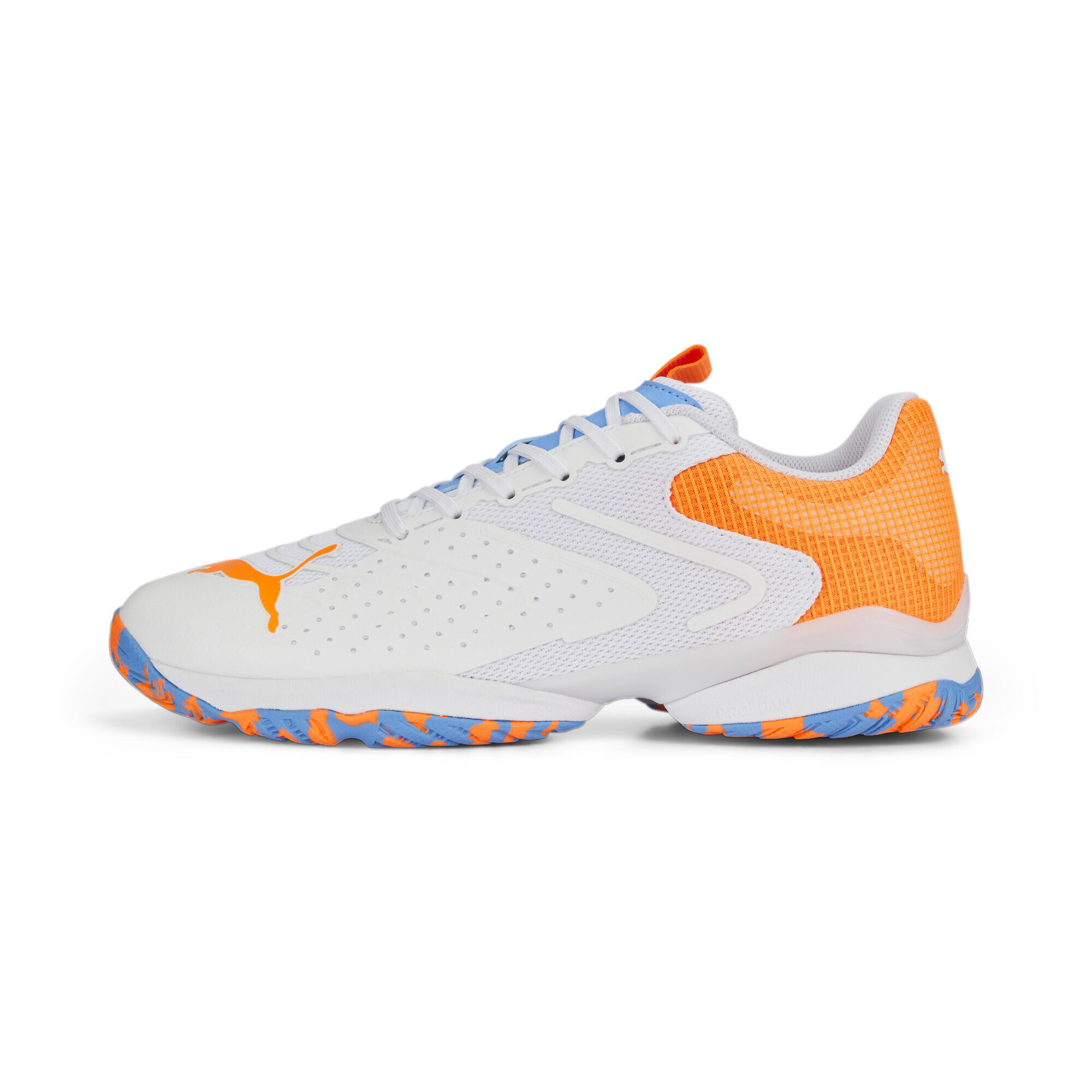 Scarpe padel Solarattack RCT PUMA White Ultra Orange Team Light Blue 4/7