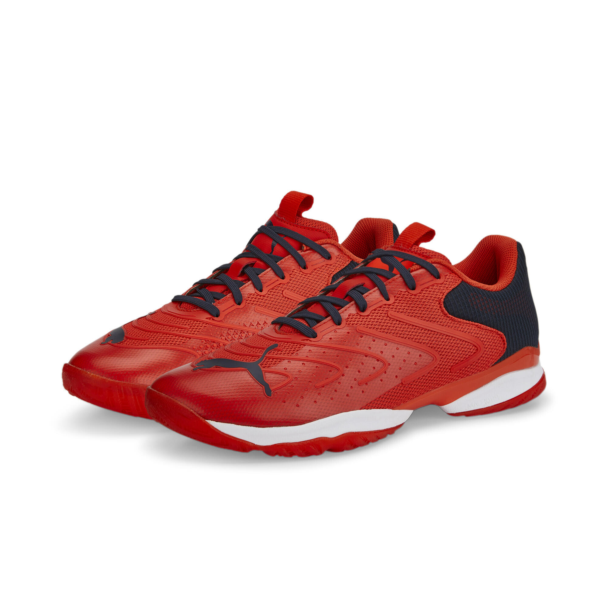 Puma - Chaussures De Padel Solarattackrct Puma - Chaussures De Sport - Bleu|rouge - 42,5 - Decathlon