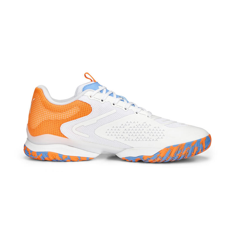 Chaussures de padel SolarATTACKRCT PUMA White Ultra Orange Team Light Blue