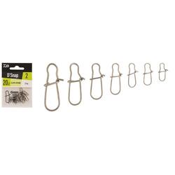 Agrafe Daiwa Lure Snap (n°1 - 18kg - par 20)