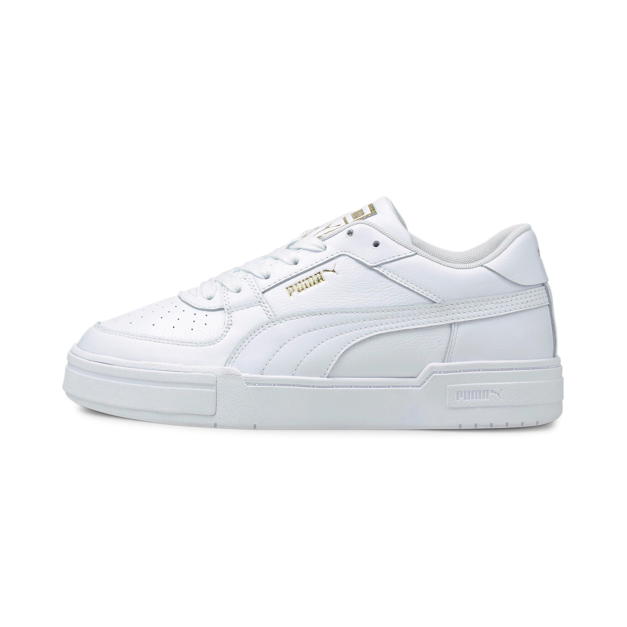 Puma - Basket Cuir Puma Ca Pro Classic - Homme - Baskets - Blanc|jaune - 44 - Decathlon