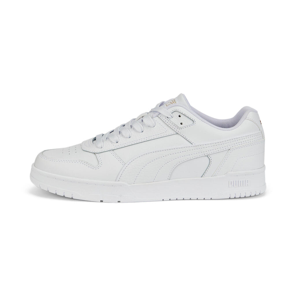 PUMA Unisex RBD Game Low Trainers Running Shoes - White-White-Team Gold