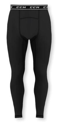 CCM - Thermohose - Lange Hose - Kinder - Eishockey - Schwarz - Größe L