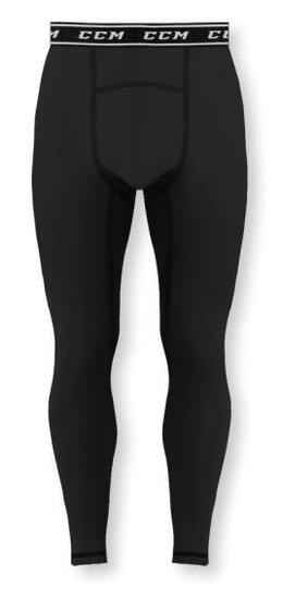 CCM - Thermohose - Lange Hose - Kinder - Eishockey - Schwarz - Größe L