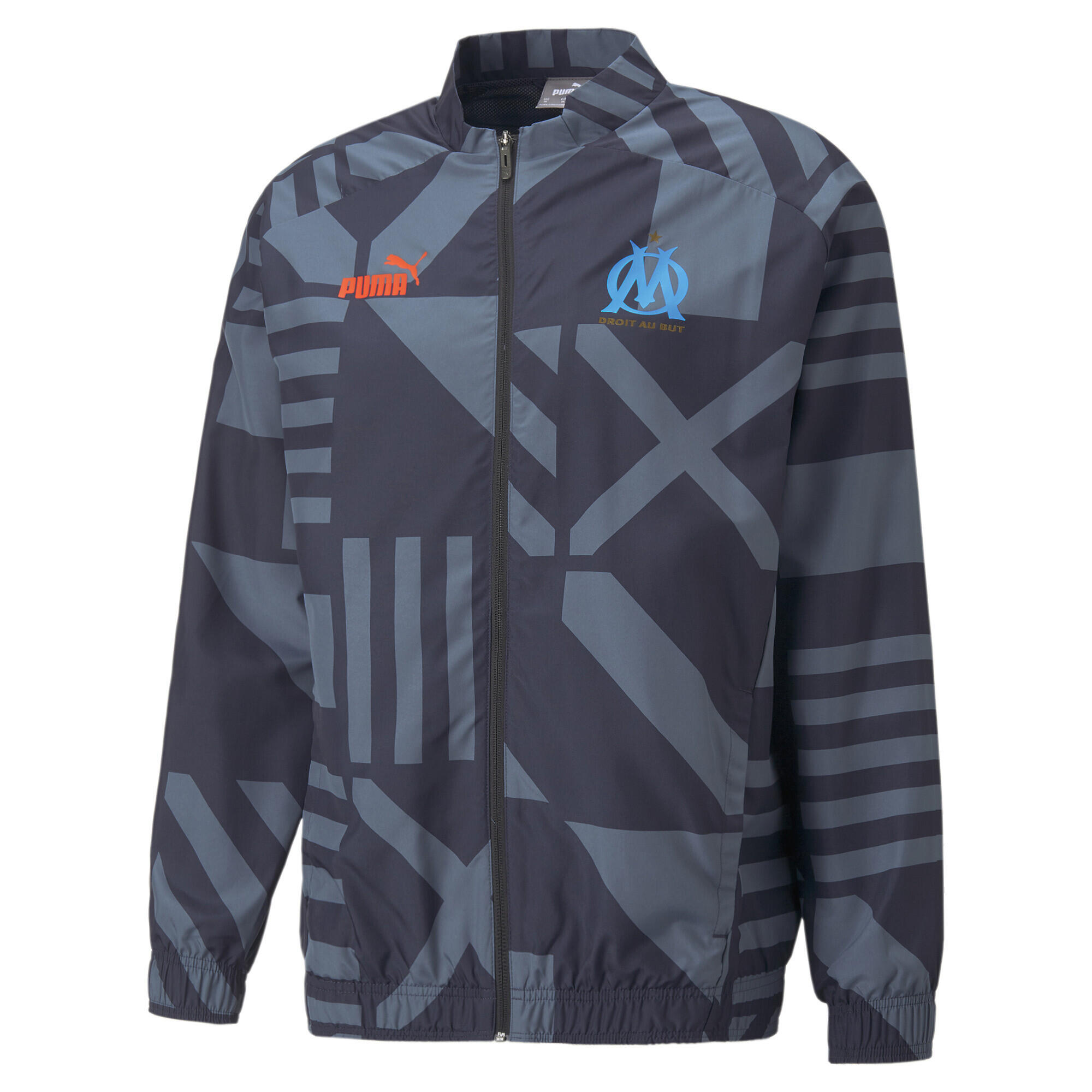 PUMA Manteau Puma OM PREM JKT Bleu