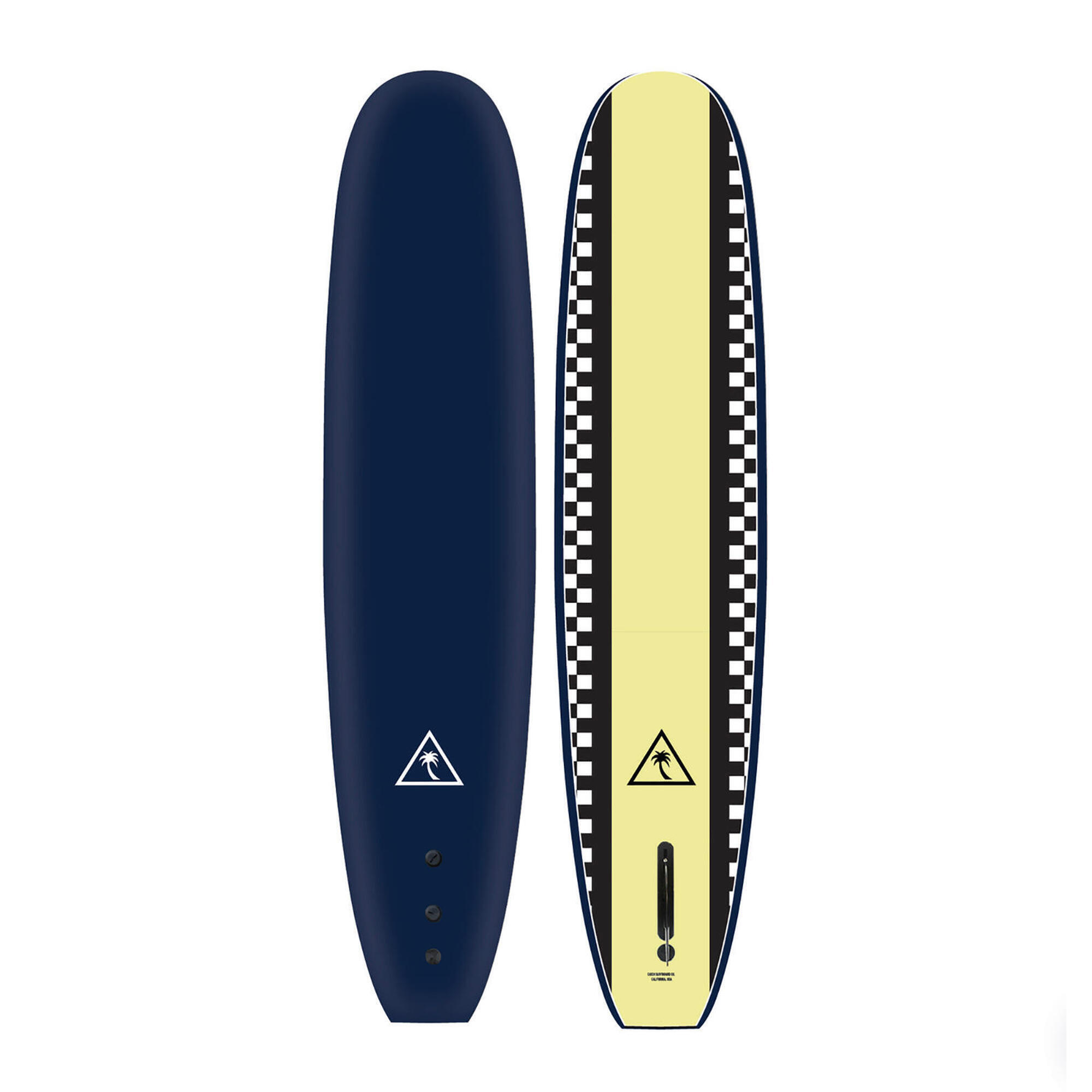 Catchsurf 8.6 noserider-single softboard (pilsner w/grey/lt blue bottom)