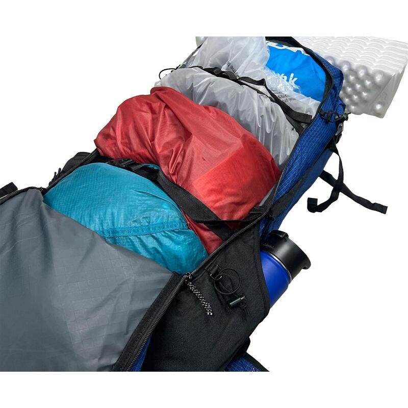 CHIMERA 50L 超輕量行山露營背包 - 藍色