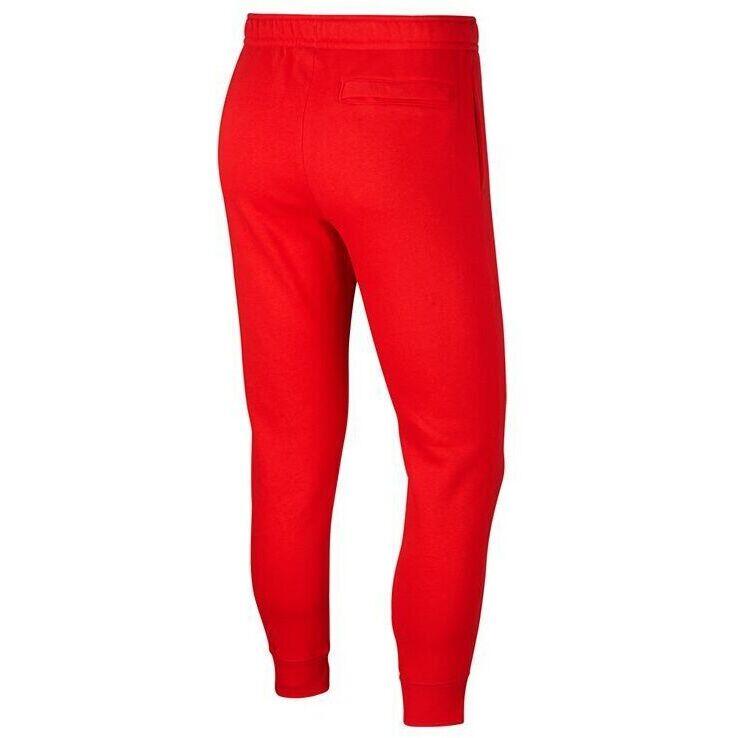 Pantalon Nike Sportswear Club Fleece, Rouge, Hommes 2/6