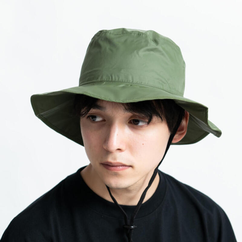 防水&防紫外線 可收納便攜狩獵帽 - 深綠色