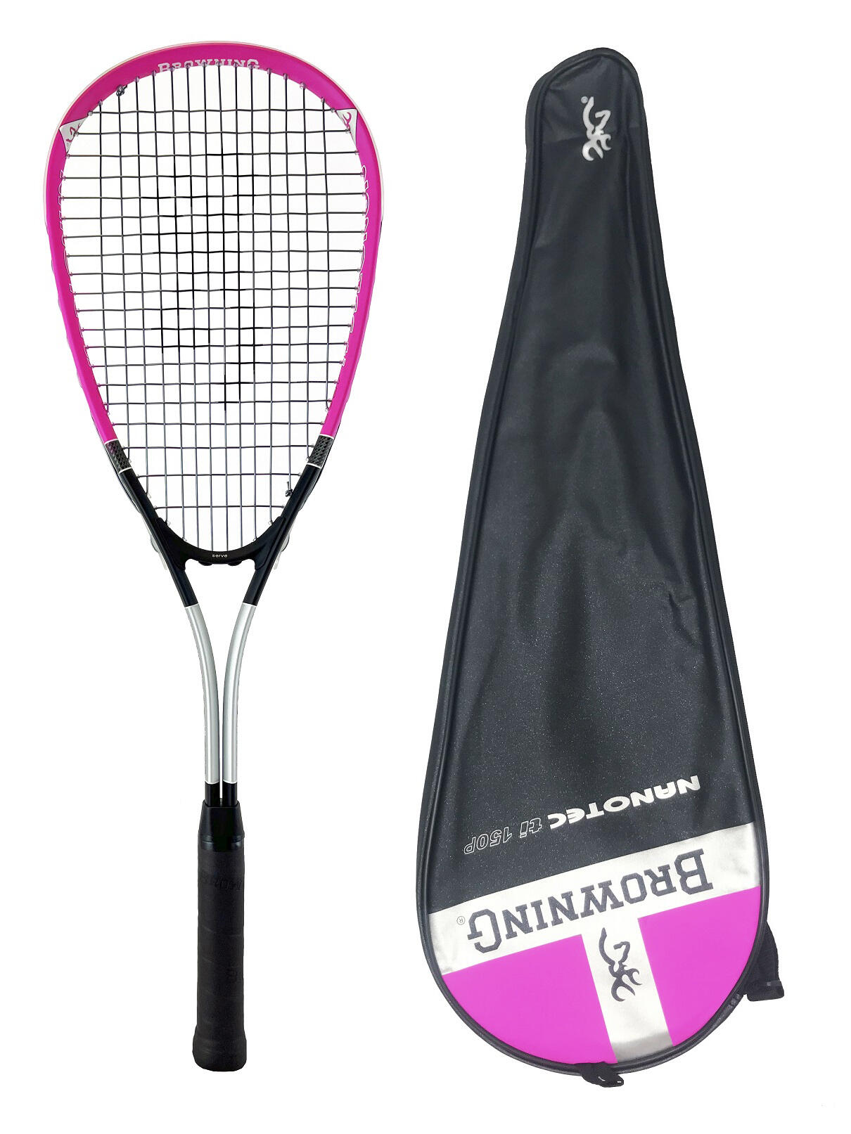 Browning Nanotec 150 Pink Junior Squash Racket 1/1