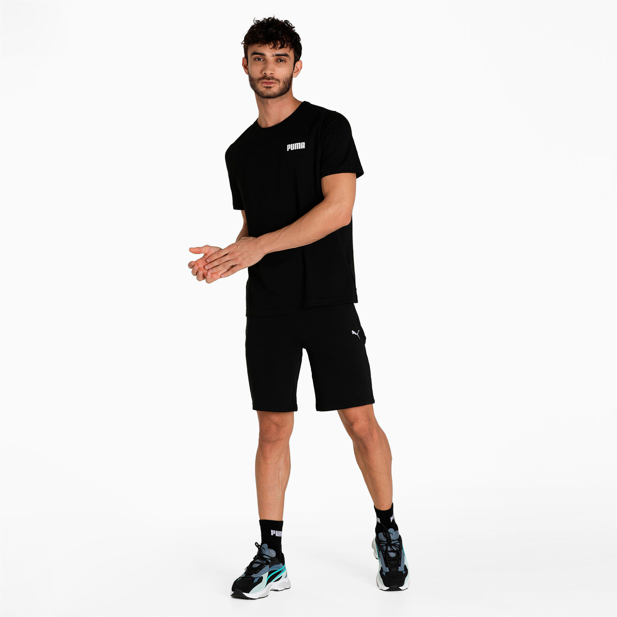 Short De Sport Homme Puma Ess Sweat Shorts 8” Tr 3/7
