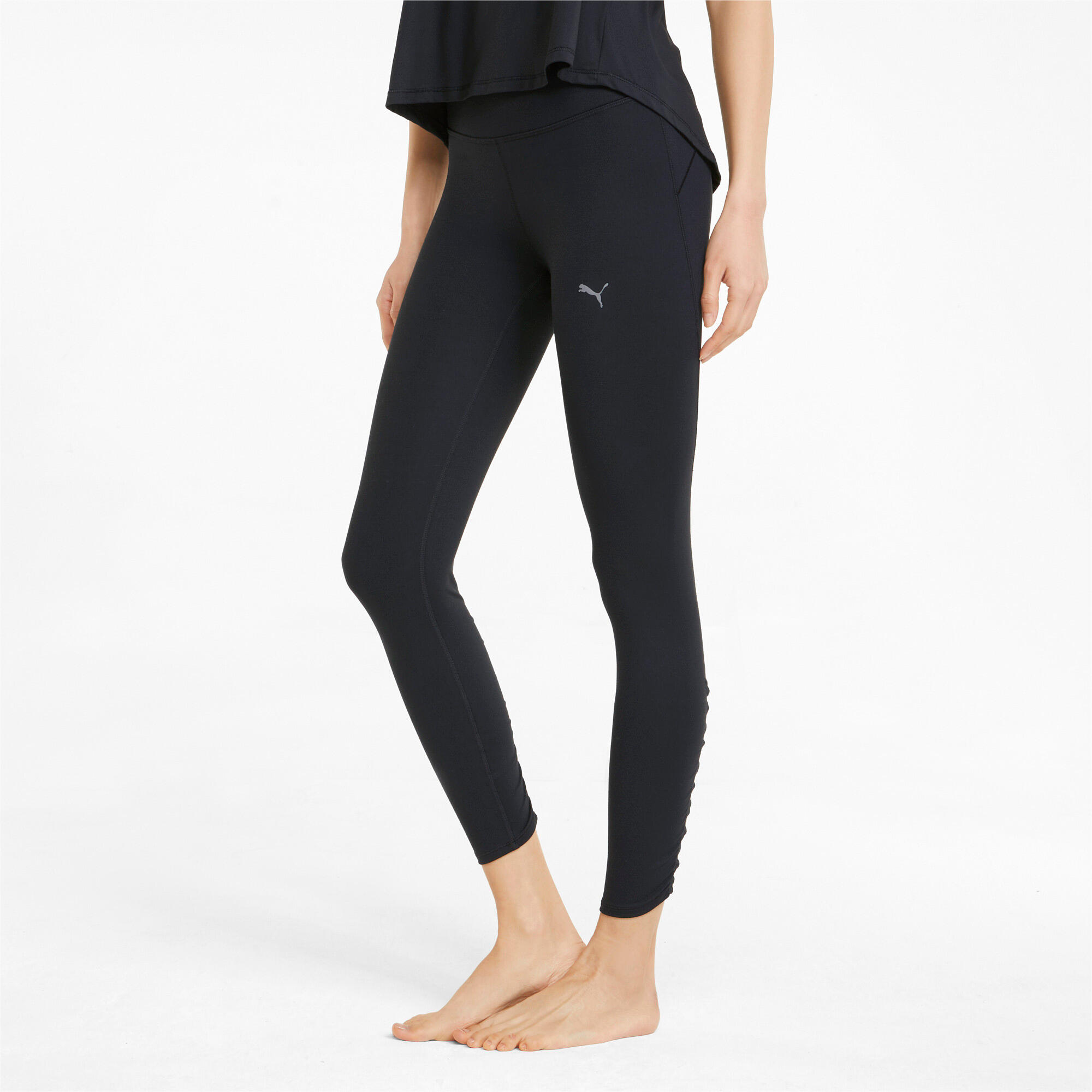 PUMA Leggings Puma Studio Foundation, Zwart, Dames