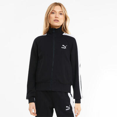Jas puma iconic t7. zwart. dames