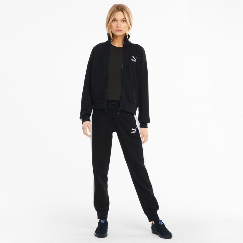 Jacheta femei Puma Iconic T7, Negru