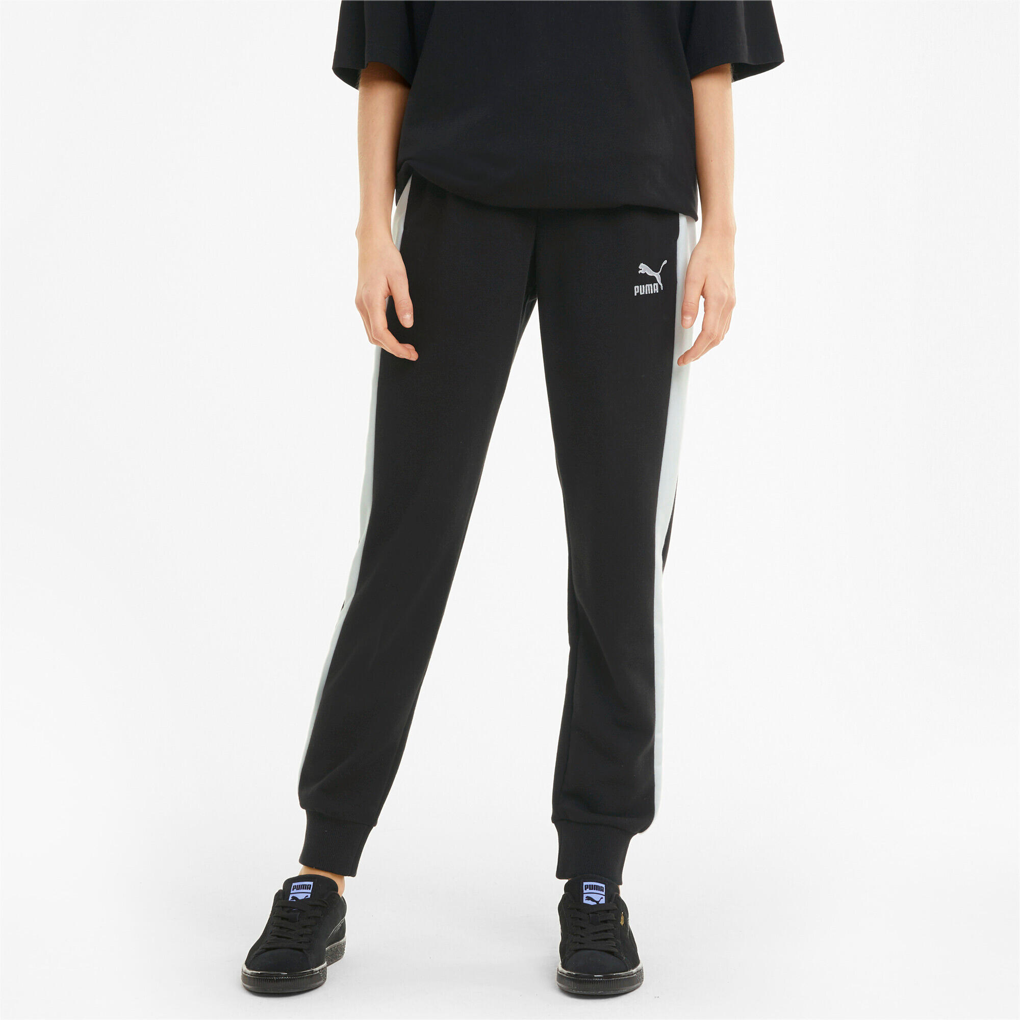 Un pantalon Puma Iconic T7, Noir, Femmes 1/7