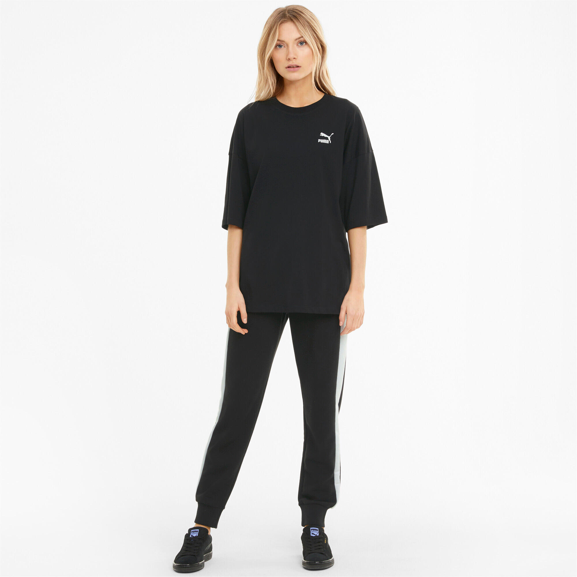 Un pantalon Puma Iconic T7, Noir, Femmes 3/7