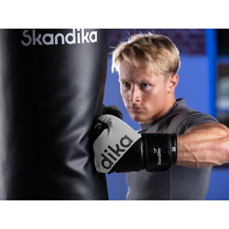 Boxhandschuhe - Fitness - Weiß - für Boxsack Training und Sparring