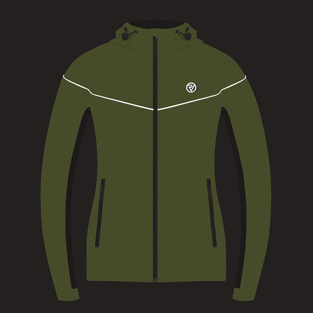Proviz Classic Women's Reflective Active Running Jacket - Black 3/5