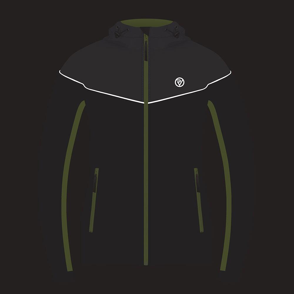 Proviz Classic Women's Reflective Active Running Jacket - Black 2/6