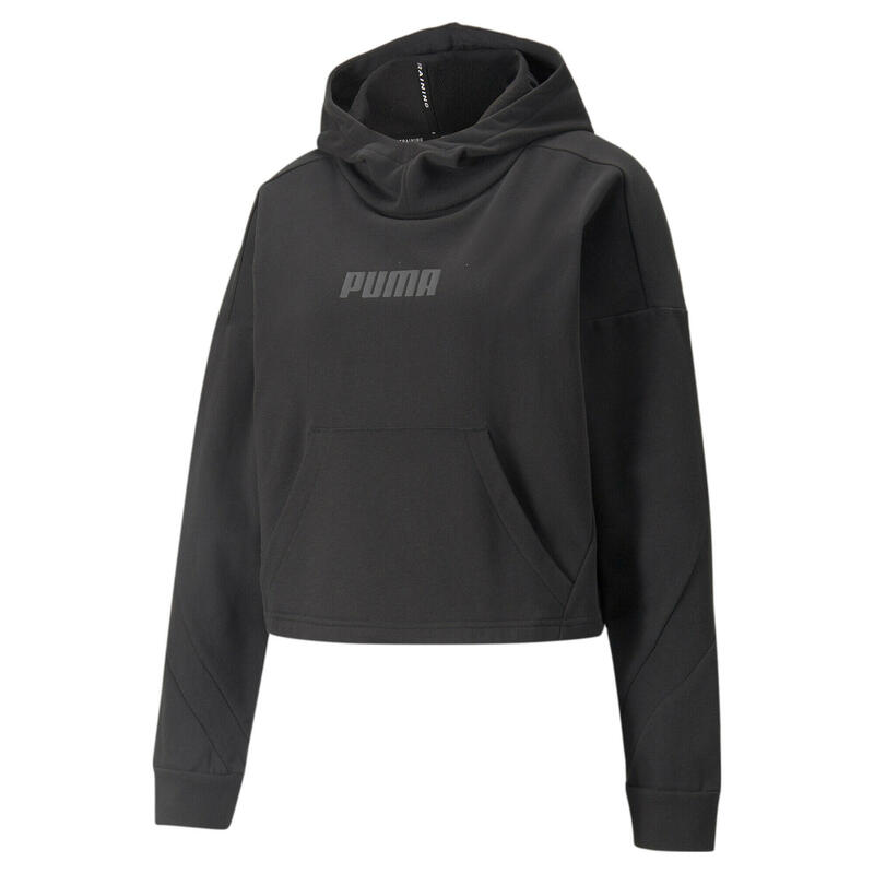 Camisola feminina Puma Train Logo French Terry Po