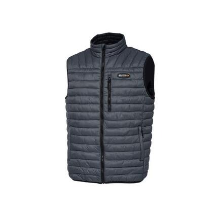 Savage Gear Ripple Quilt Vest sans manches - gris-vert, taille L