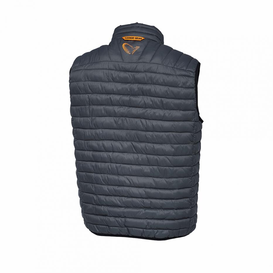 Veste sans manches Savage Gear Ripple Quilt gris-vert, XL 2/3