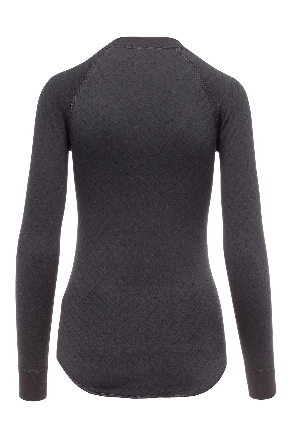 Thermowave Chemise à manches longues 3in1 en laine mérinos - Femme - Anthracite 2/4
