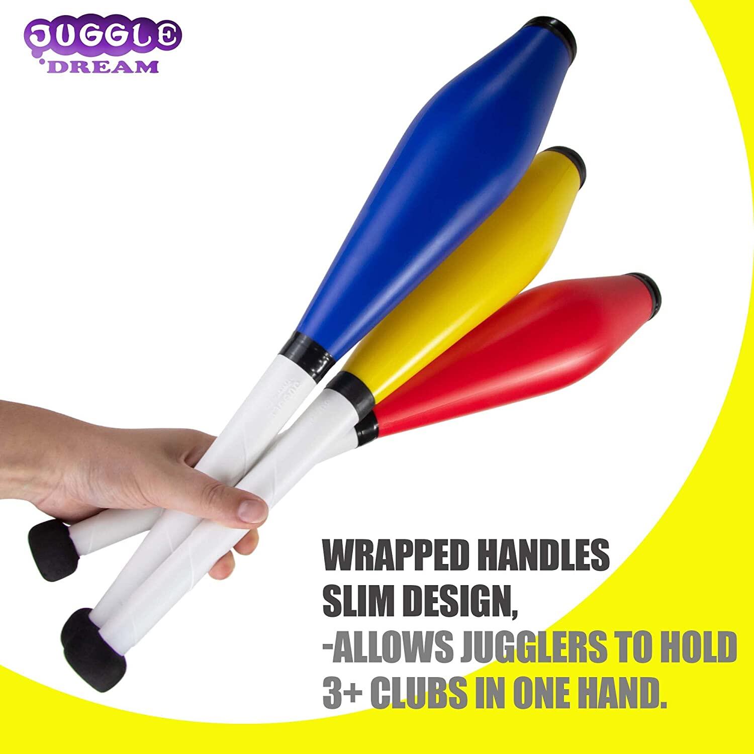 Juggle Dream Trainer Street Juggling Club Set of 3 Great Trainer Clubs 5/5