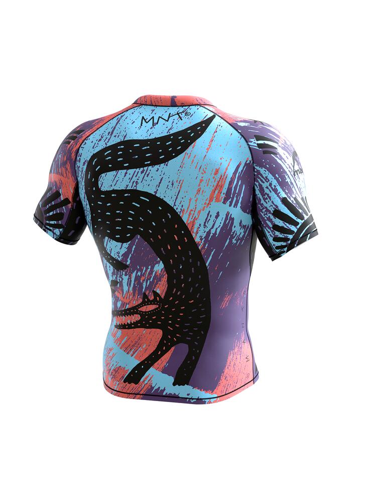 Rashguard do MMA męski Manto Livings wielokolorowy