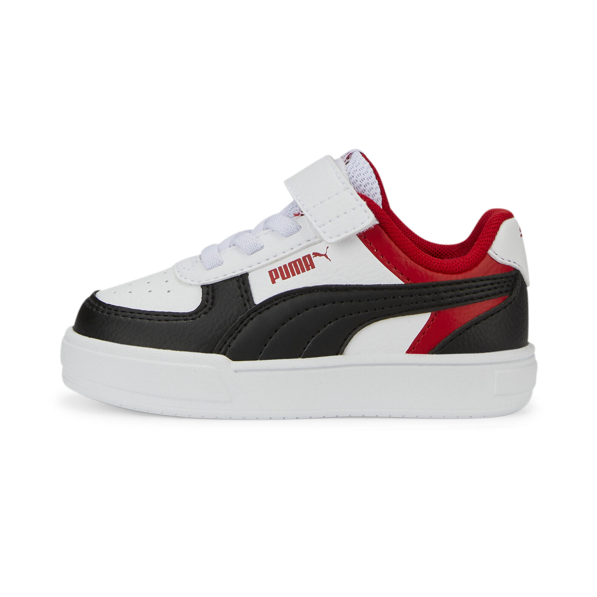 Sneakers à fermeture alternative Caven Enfant PUMA White Black For All Time Red 3/6