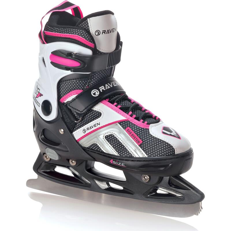 Patine Raven Pulse, Negru/Roz