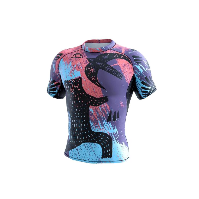 Rashguard do MMA męski Manto Livings wielokolorowy