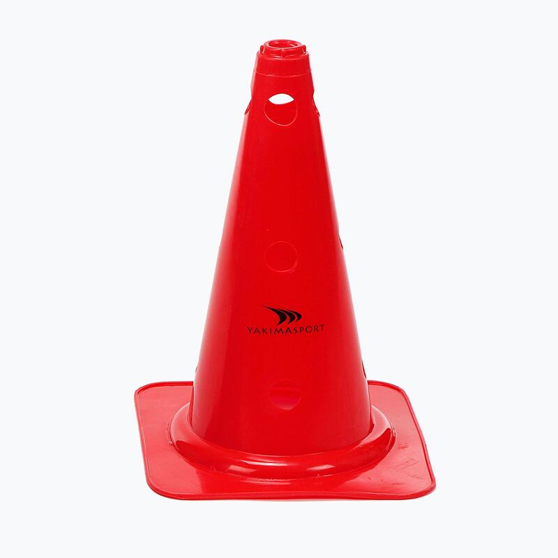 Bolț înalt cu găuri - 38 cm | roșu | găuri de 25 mm