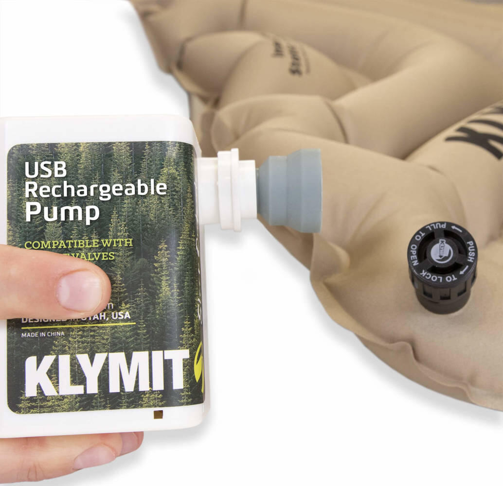 Electric Pump für alle Klymit Ventile 3/6