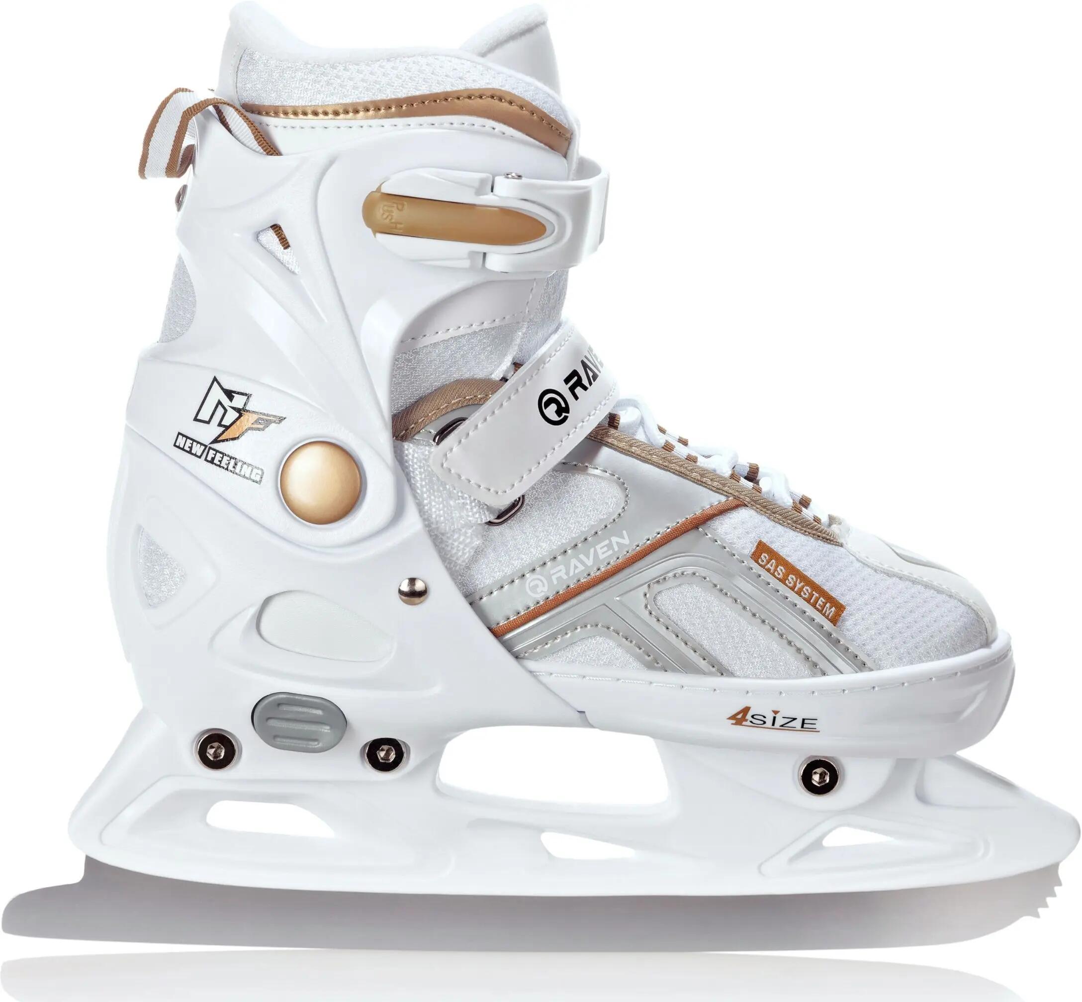 Patine Raven Pulse, Alb/Auriu 3/5