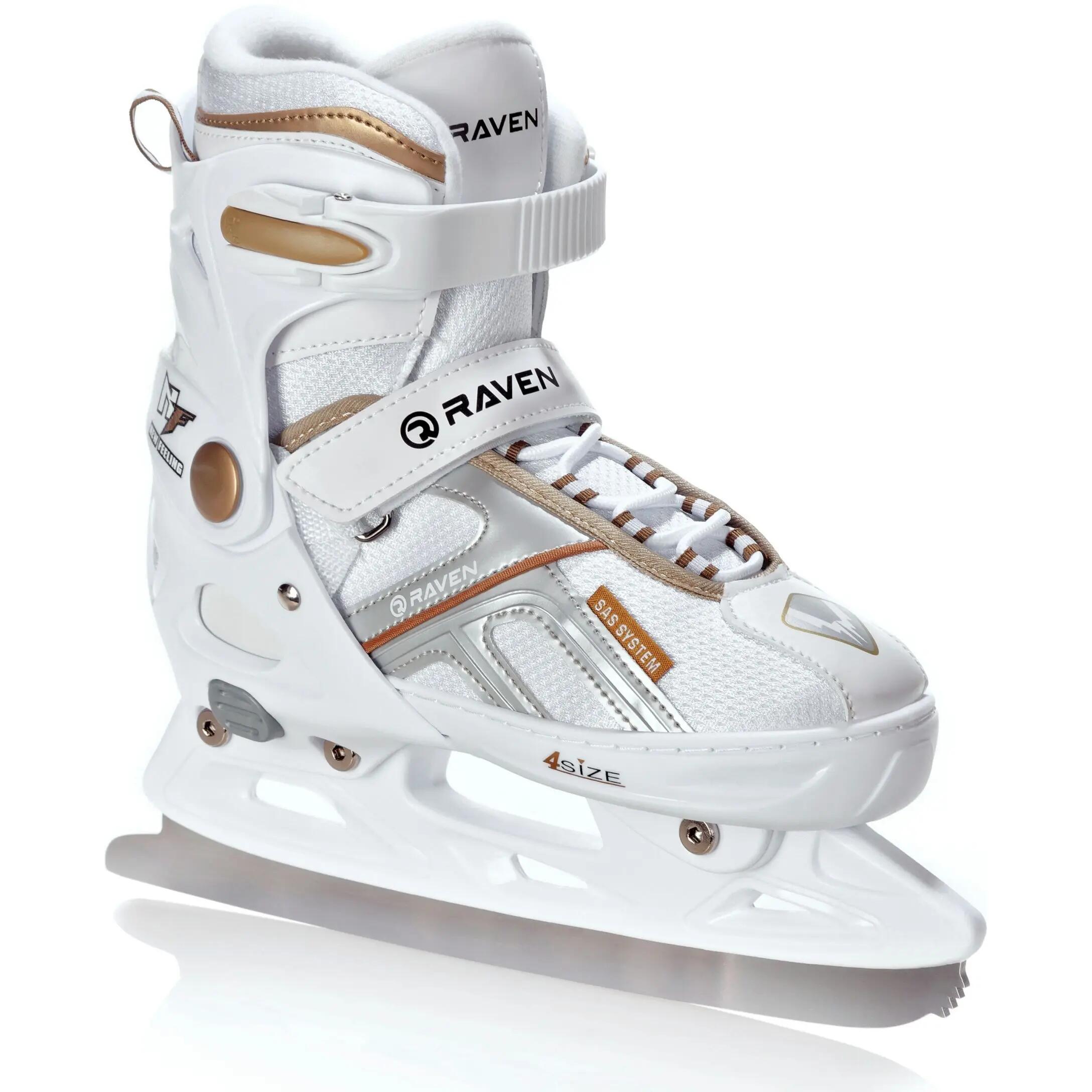 Patine Raven Pulse, Alb/Auriu 2/5