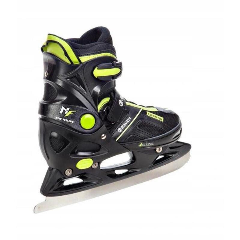 Patine Raven Pulse, Negru/Galben