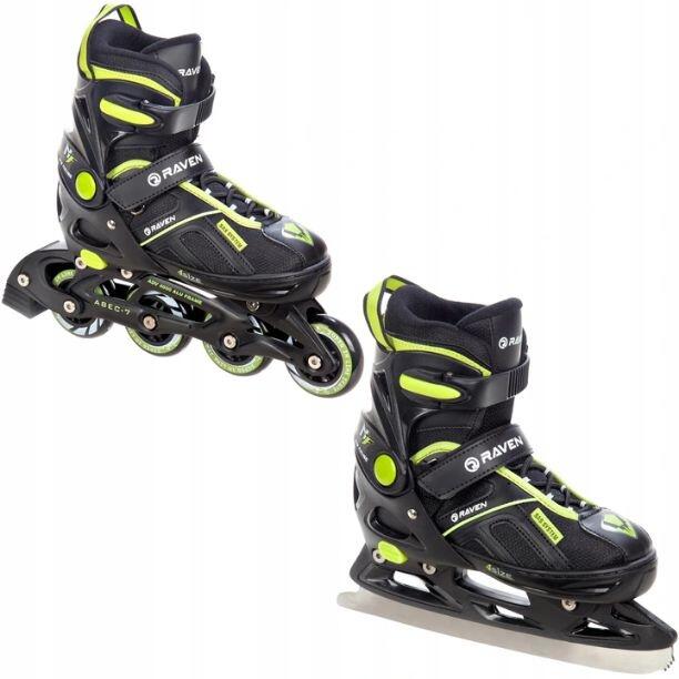 Patine Raven Pulse, Negru/Galben