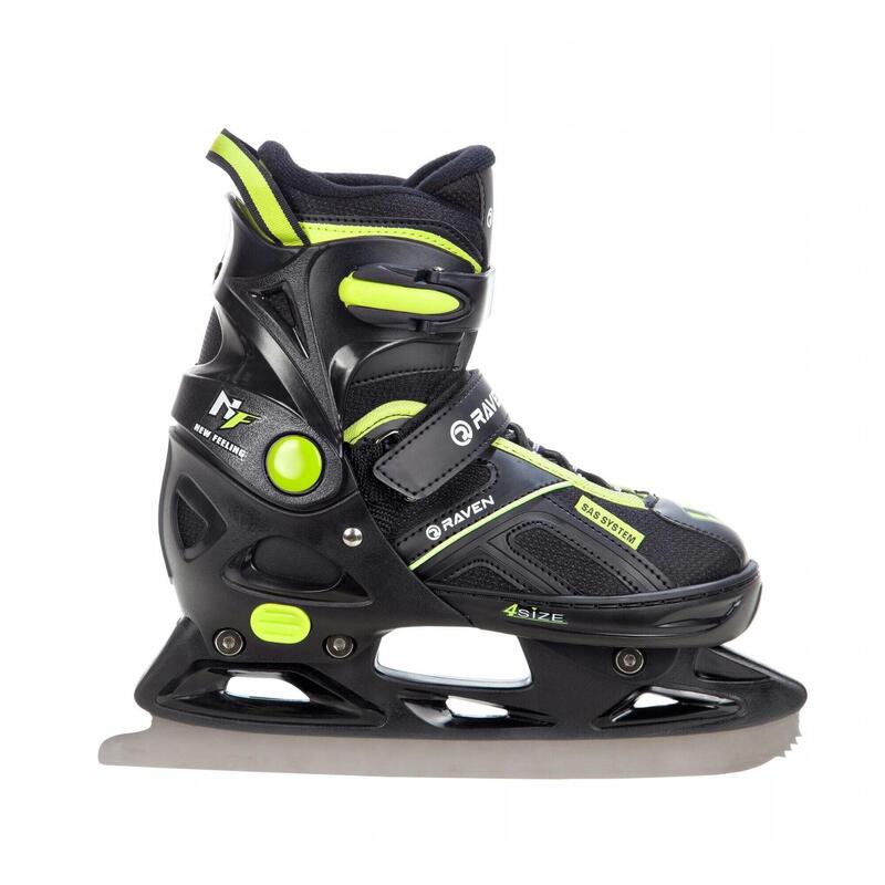 Patine Raven Pulse, Negru/Galben