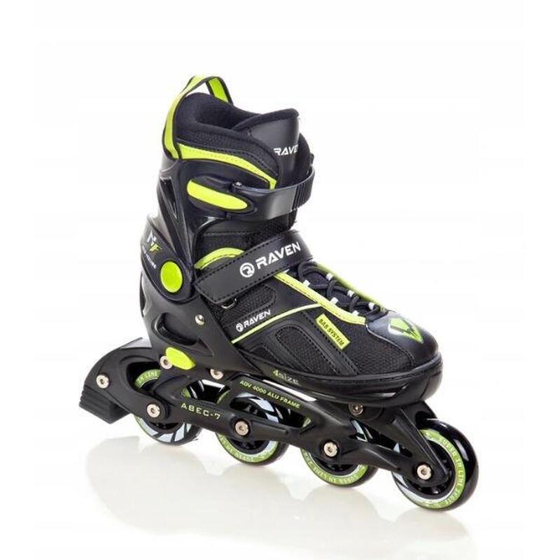 Patine Raven Pulse, Negru/Galben