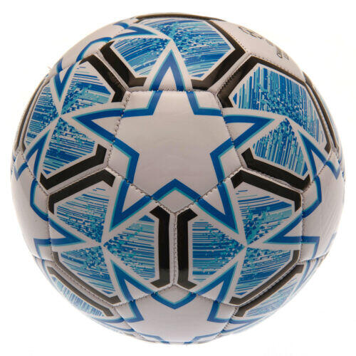 UCL Size 5 SKYFALL Football - White/Blue 3/3