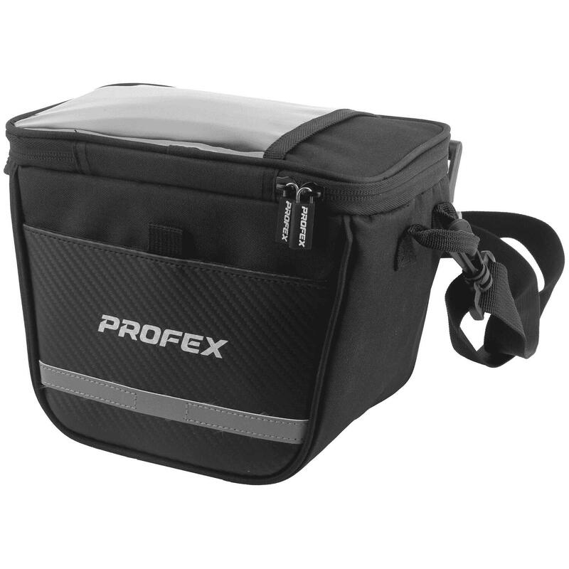 Torba rowerowa na kierownicę Profex Black Lux 4 L