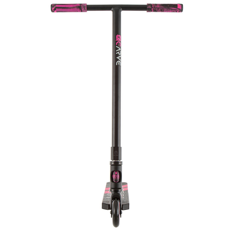 Patinete Scooter Freestyle MGP Madd Gear Carve Pro X rosa - negro