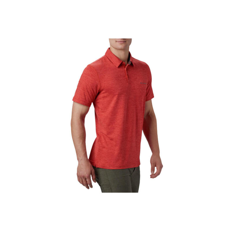 Férfi pólóing, Columbia Tech Trail Polo Shirt, piros