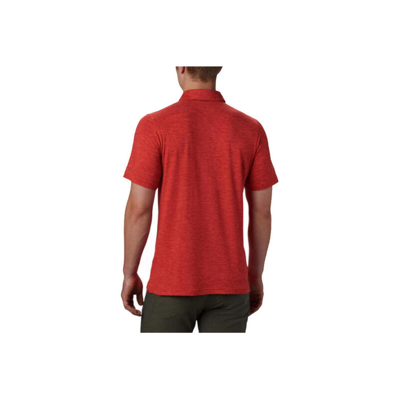 Férfi pólóing, Columbia Tech Trail Polo Shirt, piros