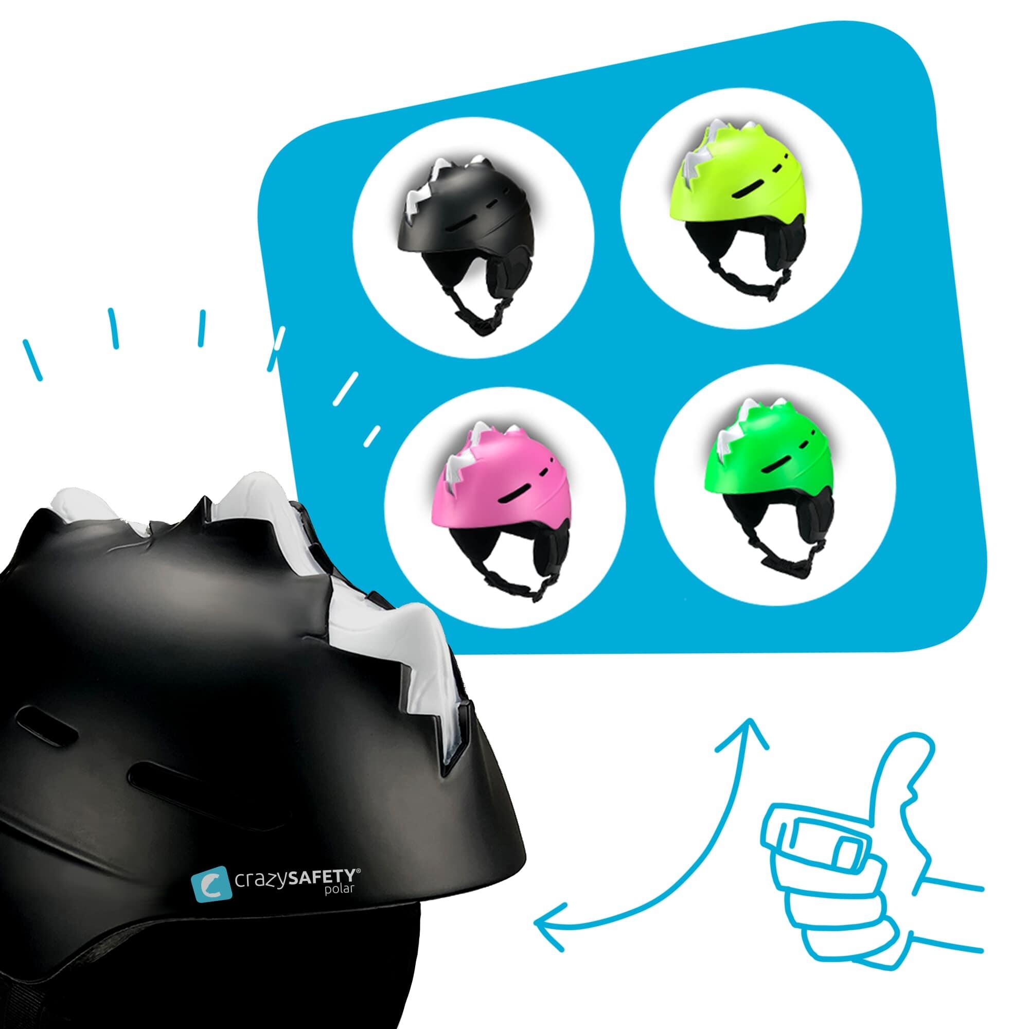 Casque de ski Crazy Safety Bone Spike 4/5