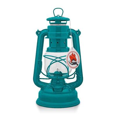 Feuerhandstormlamp teal blauw